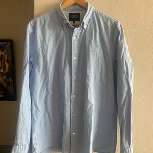 Charles Tyrwhitt Blue Casual Button Down Shirt